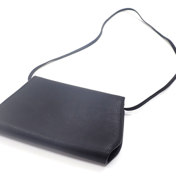 Christian Dior Shoulder Bag Women's Black Leather - Picture 2 of 9